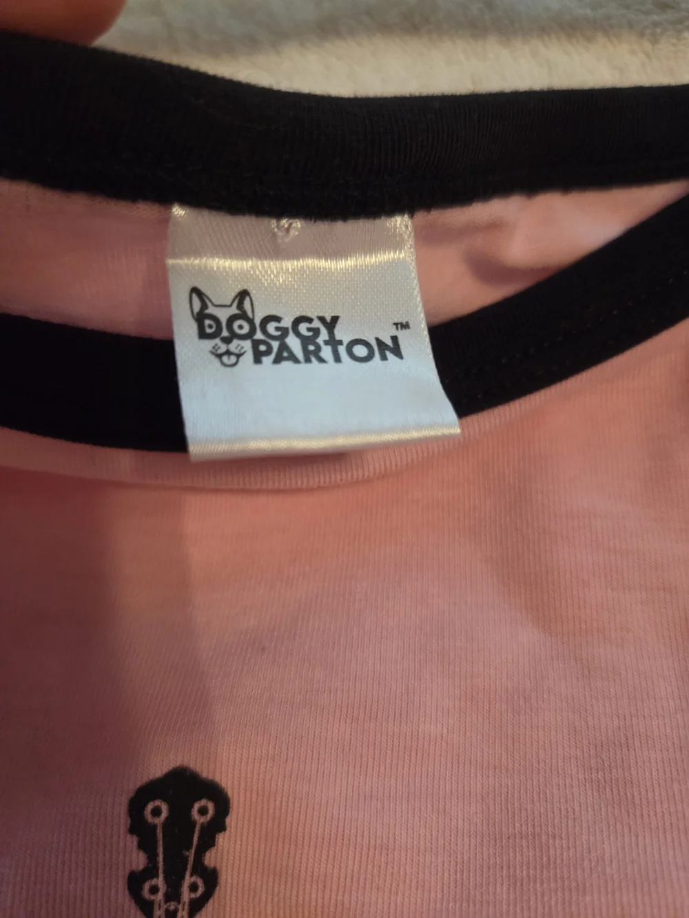 Doggy Pardon pink black